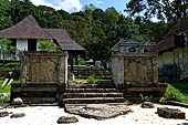 Kandy - The Temple of the Sacred Tooth Relic. Buildings of the Royal Palace immediately surrounding the temple.