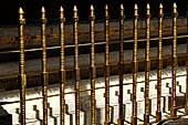 Kandy - The Temple of the Sacred Tooth Relic. Details of the main shrine.