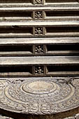 Kandy - The Sacred Tooth Relic Temple, detail of the stairway leading to the New Shrine Room.