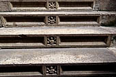 Kandy - The Sacred Tooth Relic Temple, detail of the stairway leading to the New Shrine Room.