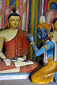 Temple at Wewurukannala (South coast) home to the largest Buddha statue on the island. The image house.