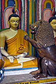 Temple at Wewurukannala (South coast) home to the largest Buddha statue on the island. The image house.
