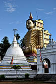 Temple at Wewurukannala (South coast) home to the largest Buddha statue on the island.