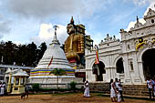 Temple at Wewurukannala (South coast) home to the largest Buddha statue on the island. 