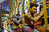 Temple at Wewurukannala (South coast) home to the largest Buddha statue on the island. The image house.