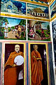 Temple at Wewurukannala (South coast) home to the largest Buddha statue on the island. The image house.