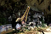 Londa - Miniature tongkonan marks the spot of a burial place.