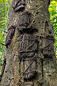 Suaya - baby graves in trees 