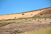 Dogubayazit, paesaggio rurale ai piedi del Monte Ararat. 