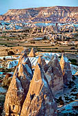 Cappadocia, panorama sulla valle di Goreme. 