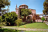 Istanbul, Kariye museum (S. Salvatore in Chora), la facciata orientale. 