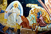 Istanbul - San Salvatore in Chora (Museo Kariye). L'abside del Parecclesion. Affresco dell'Anastasis. 