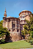 Istanbul - Kariye museum (S. Salvatore in Chora), la facciata orientale con l'abside del Paraecclesion. 