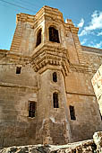 Mardin, dimora di Abdul Kadir Pasha, (XIX sec), tipica casa storica caratterizzata da intricate facciate in pietra calcarea gialla e finestre a bovindo. 