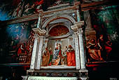 Venezia, Chiesa di S Zaccaria, Sacra Conversazione pala di Giovanni Bellini (1505).