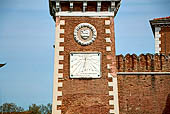 Venezia, L'ingresso dell'arsenale, torre della porta di acqua.