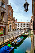 Venezia, Fondego degli arsenalotti e chiesa di S Martino