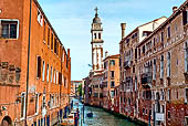 Venezia, Rio di Greci dalla Riva degli Schiavoni