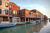 Murano, Rio dei Vetrai, fondamenta Manin Ca Angelo del Gallo Obizzi e Sodeci (XVI sec.).