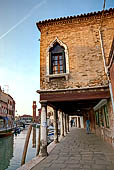 Murano, rio dei vetrai, fondamenta Manin, Ca' Corner (XIV secolo)