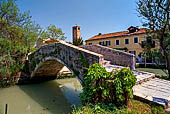 Torcello, Ponte di Santa Maria davanti alia storica Locanda Cipriani.
