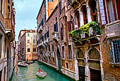 Venezia, Rio dei Barcaroli dal ponte dei Barcaroli verso nord