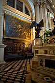 Venezia, S. Giorgio Maggiore. Il presbiterio con Ultima Cena del Tintoretto. 
